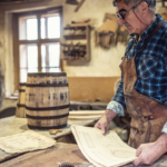 How to craft Whiskey Barrel Dart Board