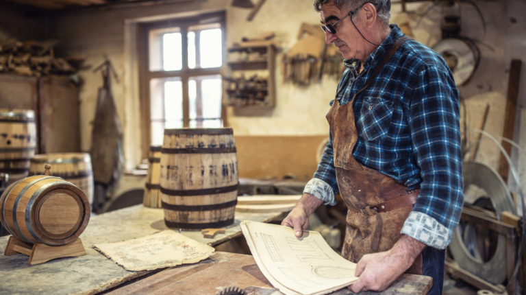 How to craft Whiskey Barrel Dart Board